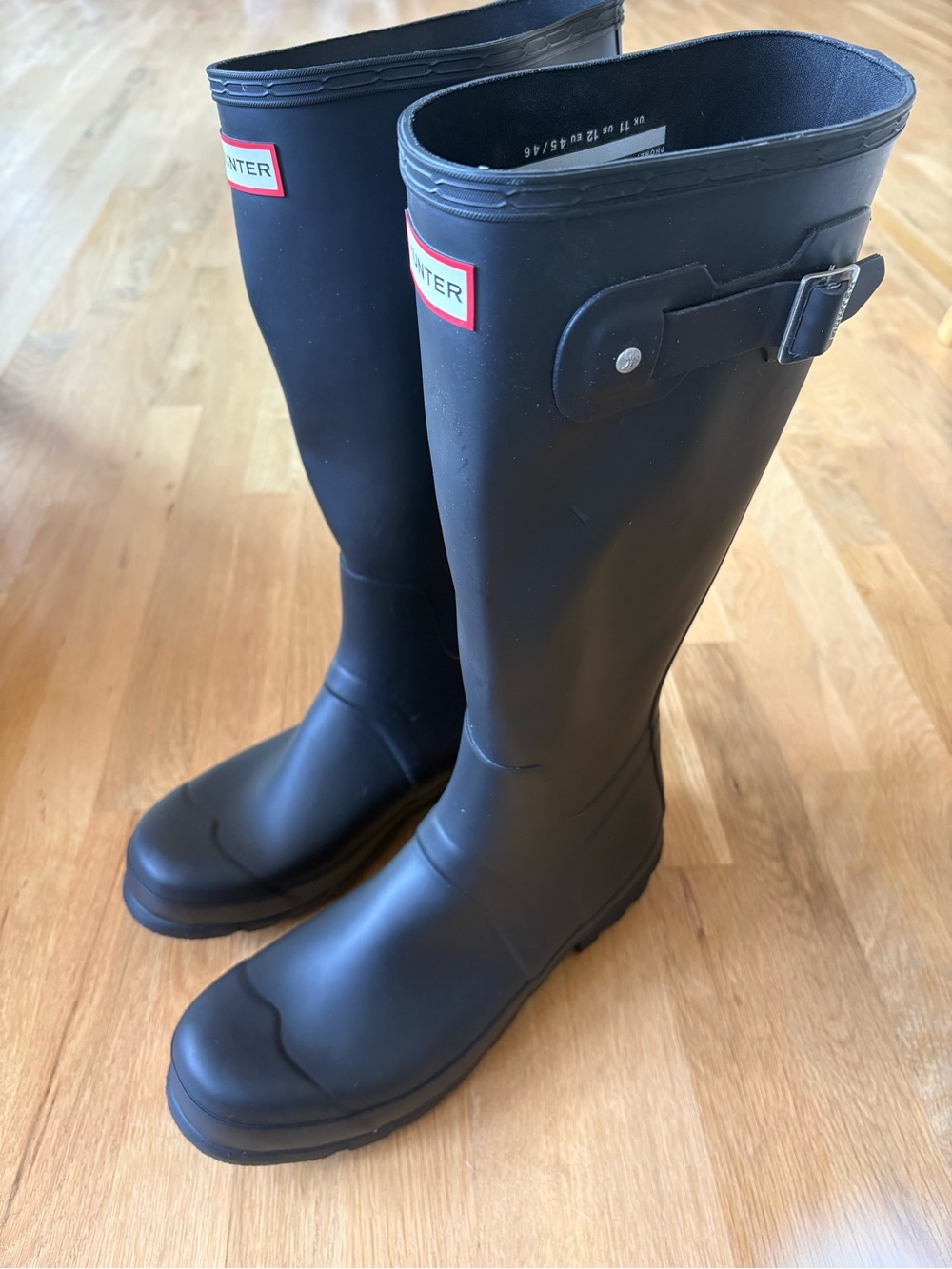 Men’s Hunter- Original Tall Boots. Size 12